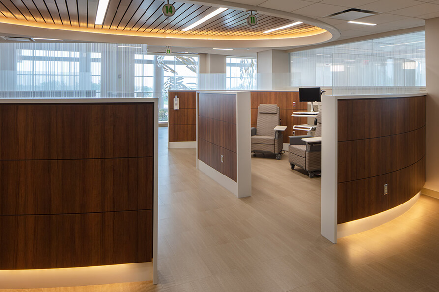 workstation partitions, parkview medical center