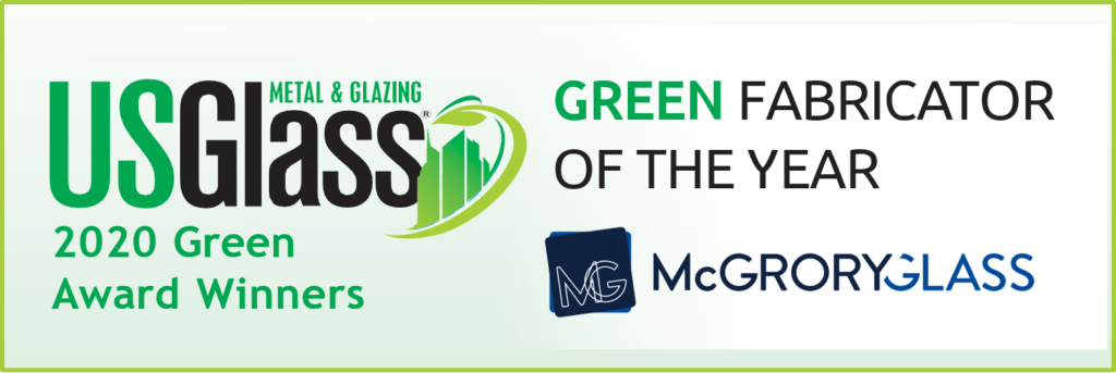 McGrory Glass Green Awards Signature