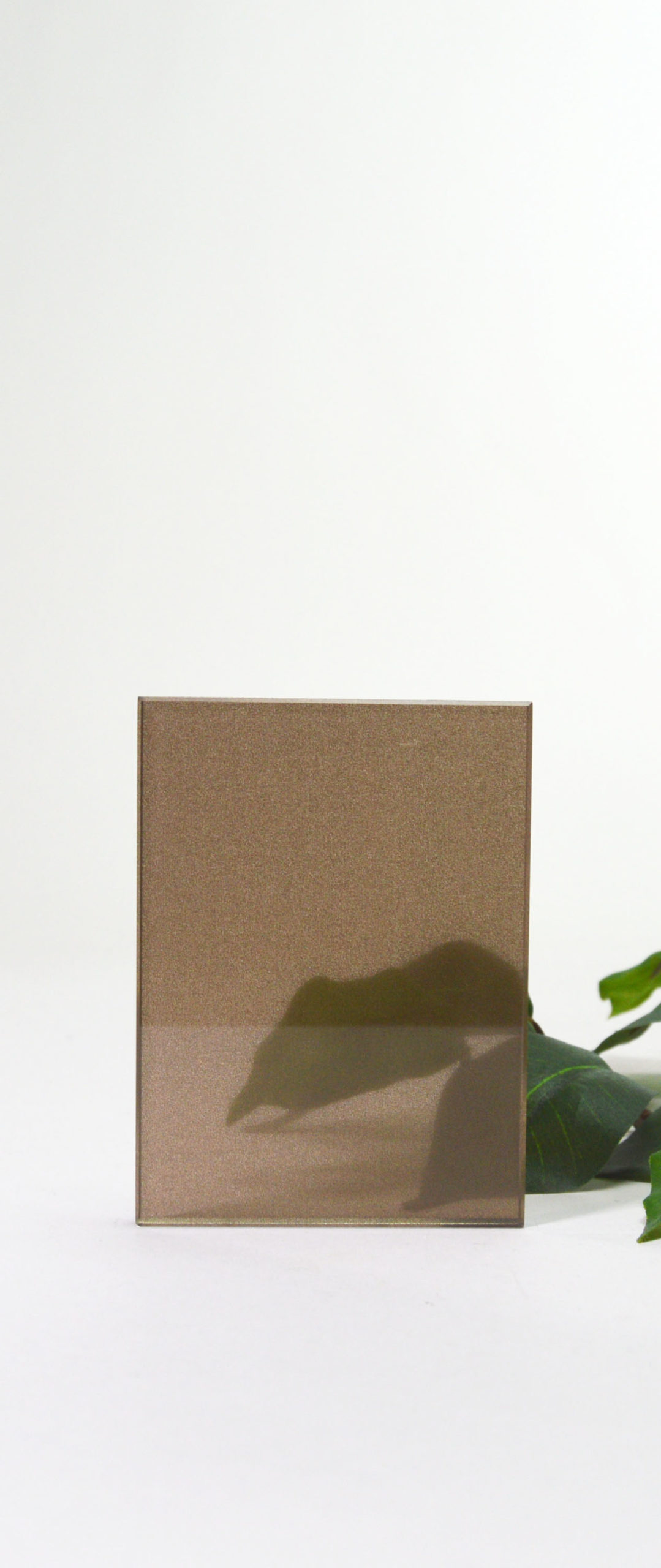 Bronze Solid Glass Sample