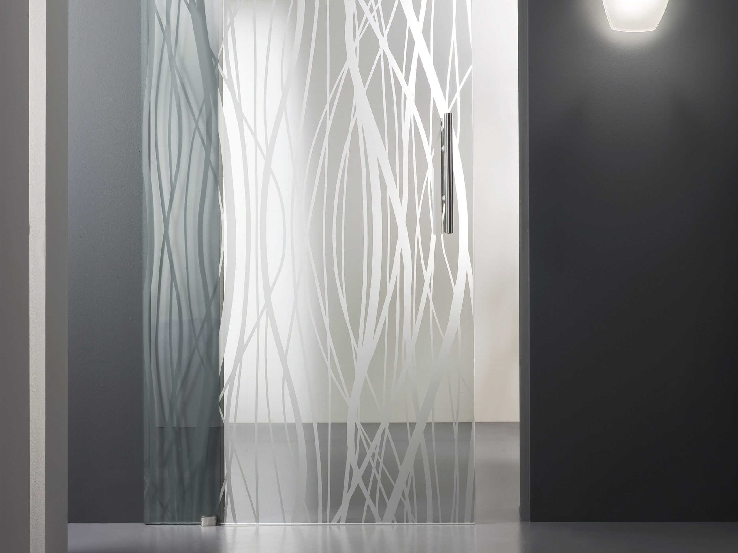 glass door